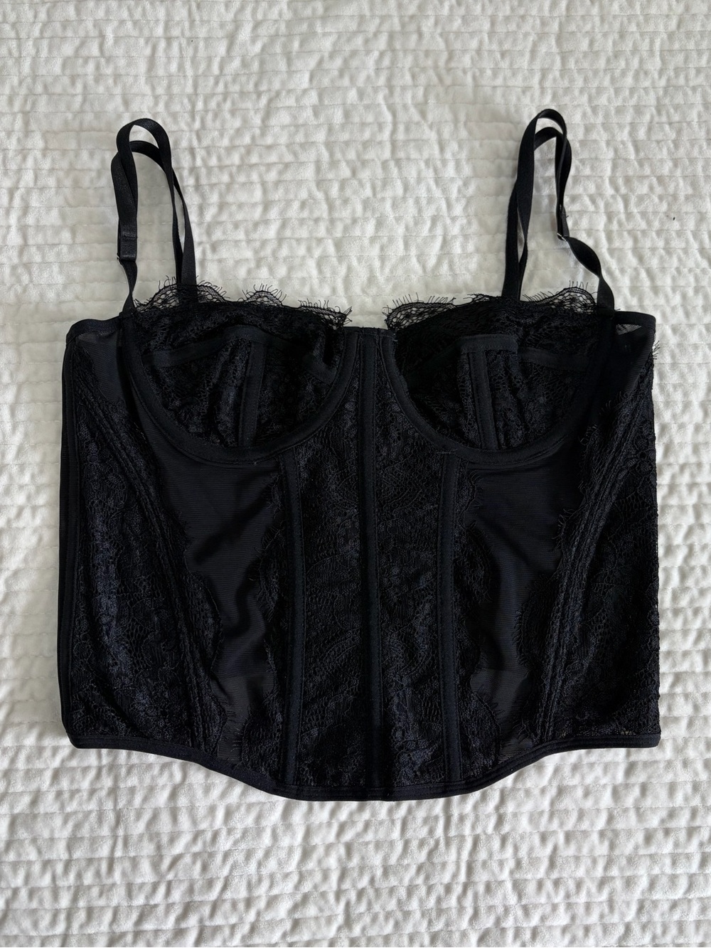 Lace Mesh Corset